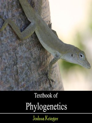 cover image of Textbook of Phylogenetics